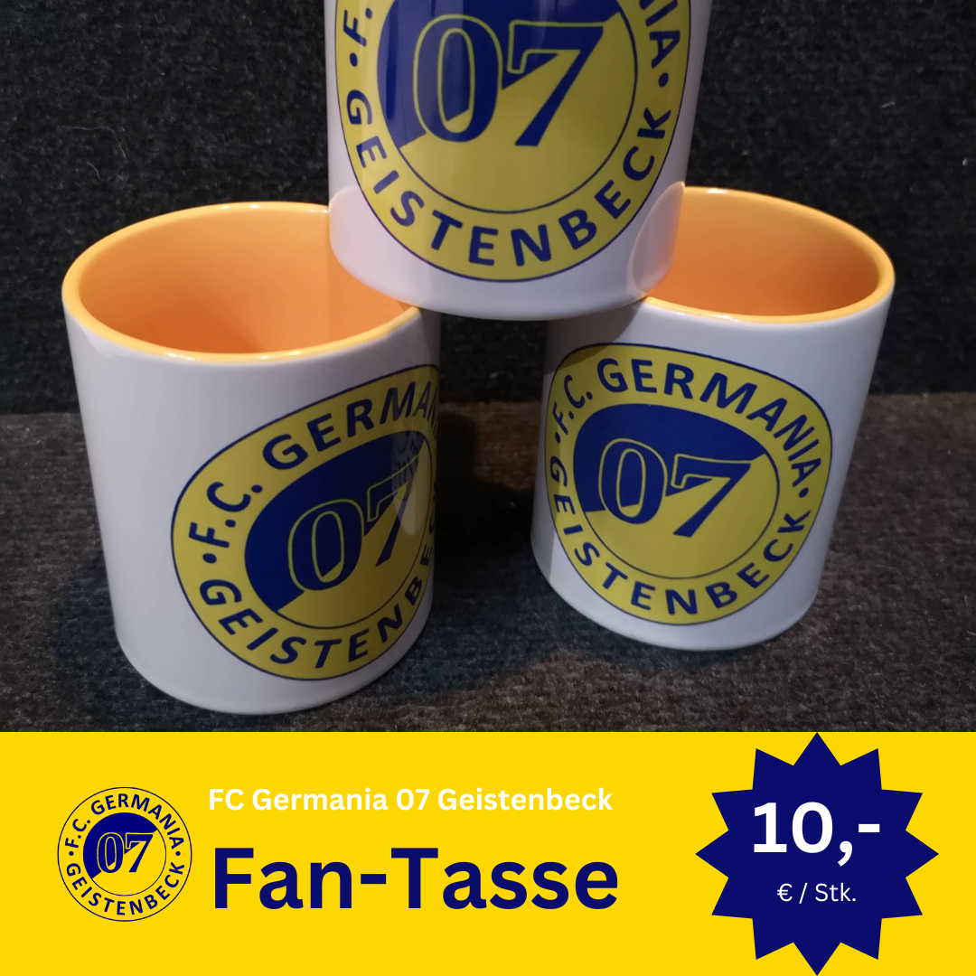 FC Germania 07 Geistenbeck Tasse, Fan-Tasse, Merchandise, Fan-Artikel