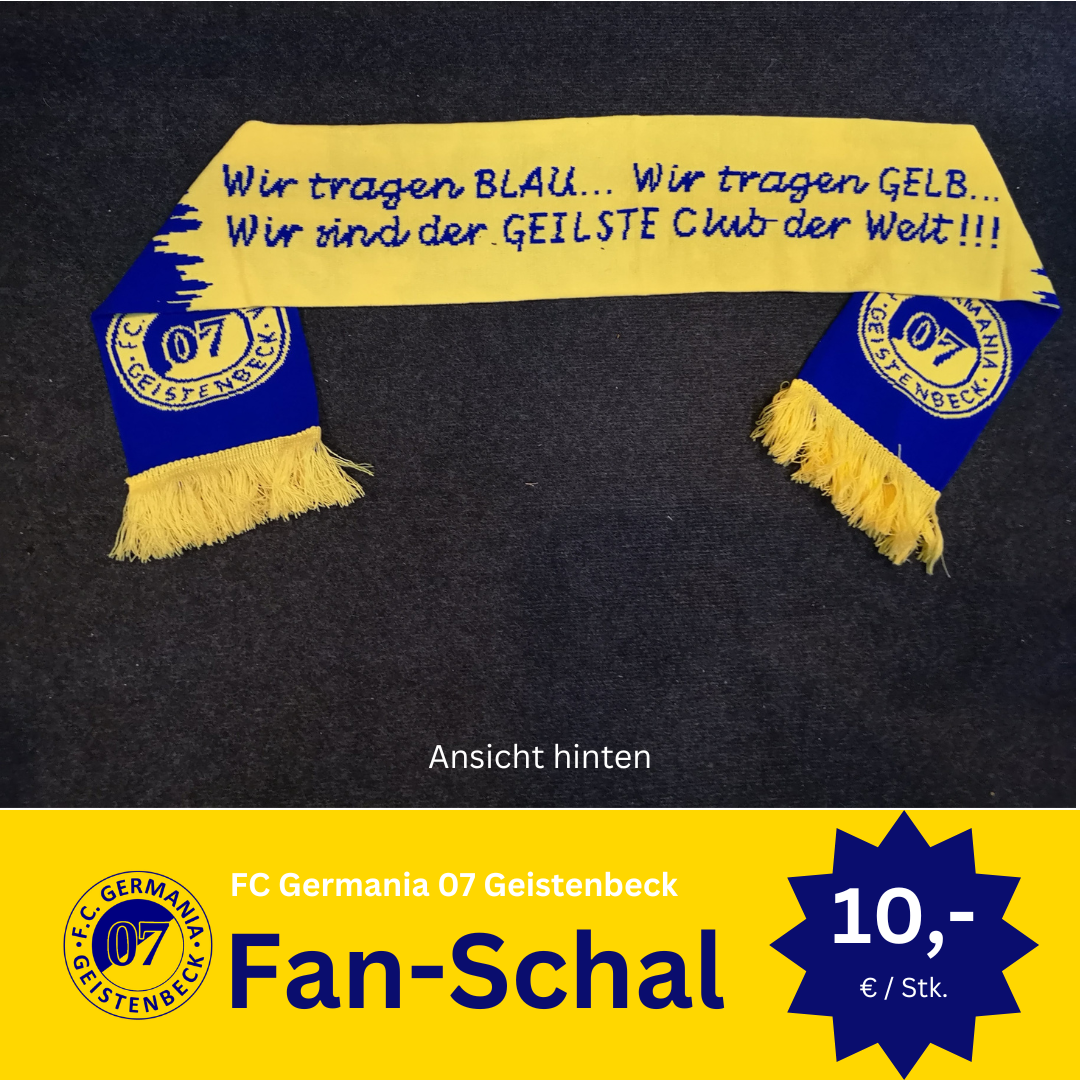 FC Germania 07 Geistenbeck Schal, Fan-Schal, Merchandise, Fan-Artikel