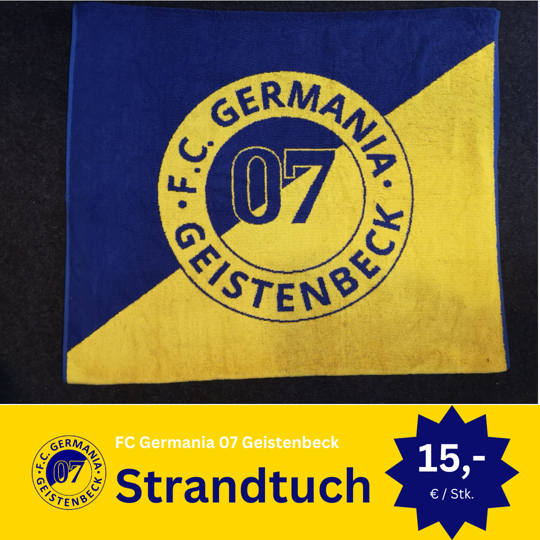 FC Germania 07 Geistenbeck Strandtuch, Fan-Strandtuch, Merchandise, Fan-Artikel